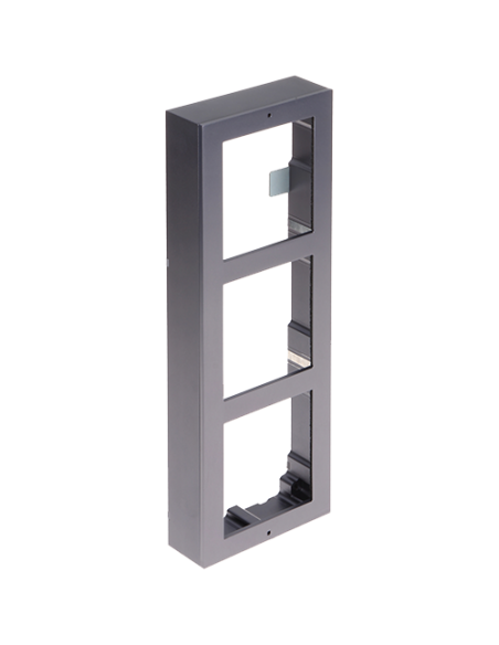 Rama montaj aparent, 3 module, pentru Interfon modular - HIKVISION