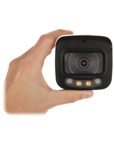 Camera IP Color bullet de exterior 8Megapixeli...
