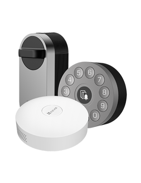 Incuietoare inteligenta cu tastatura multifunctionala si Home Gateway