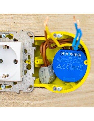 Releu wireless 1 canal 12/24V , 230V - Shelly 1